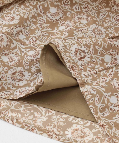 ITEMS URBANRESEARCH（アイテムズ アーバンリサーチ）の「柄プリーツパンツ（その他パンツ・レディース・ベージュ/ベージュ系その他/ブラック・FREE）」の5枚目の写真