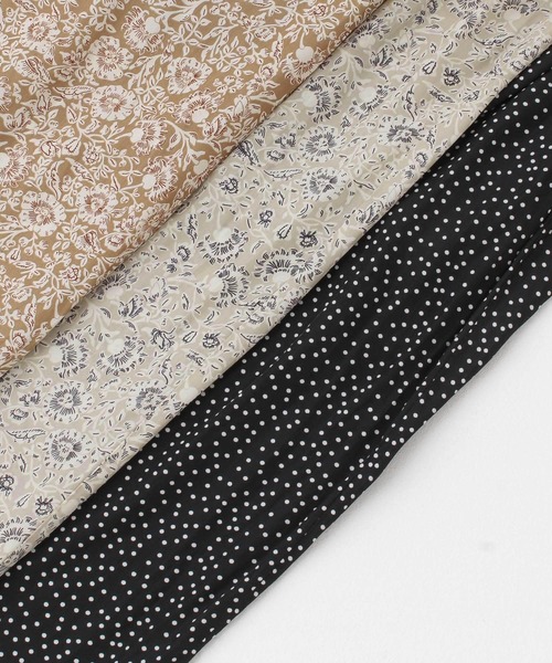 ITEMS URBANRESEARCH（アイテムズ アーバンリサーチ）の「柄プリーツパンツ（その他パンツ・レディース・ベージュ/ベージュ系その他/ブラック・FREE）」の4枚目の写真