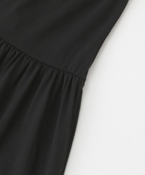 URBAN RESEARCH Sonny Label（アーバンリサーチサニーレーベル）の「ノースリーブティアードカットワンピース（ワンピース・レディース・ブラック/カーキ/モカ・FREE）」の6枚目の写真
