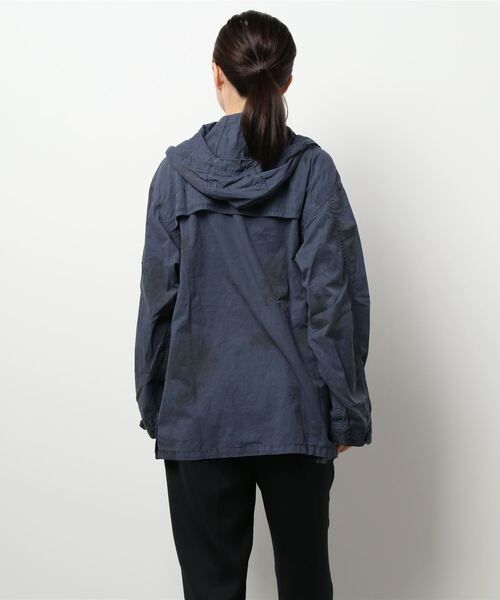 TOBILA（トビラ）の「オーバーダイミリタリーパーカージャケットユニセックス（ミリタリージャケット・レディース・ライトグレー/カーキ/ネイビー・M）」の5枚目の写真