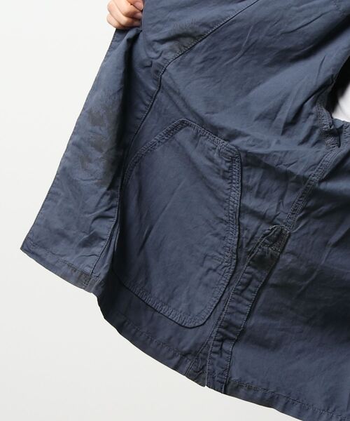 TOBILA（トビラ）の「オーバーダイミリタリーパーカージャケットユニセックス（ミリタリージャケット・レディース・ライトグレー/カーキ/ネイビー・M）」の6枚目の写真