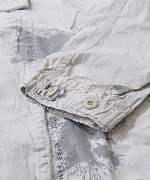 TOBILA（トビラ）の「オーバーダイミリタリーパーカージャケットユニセックス（ミリタリージャケット・レディース・ライトグレー/カーキ/ネイビー・M）」の18枚目の写真