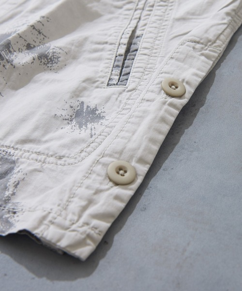 TOBILA（トビラ）の「オーバーダイミリタリーパーカージャケットユニセックス（ミリタリージャケット・レディース・ライトグレー/カーキ/ネイビー・M）」の16枚目の写真