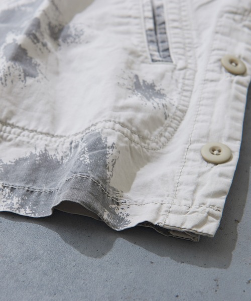 TOBILA（トビラ）の「オーバーダイミリタリーパーカージャケットユニセックス（ミリタリージャケット・レディース・ライトグレー/カーキ/ネイビー・M）」の15枚目の写真