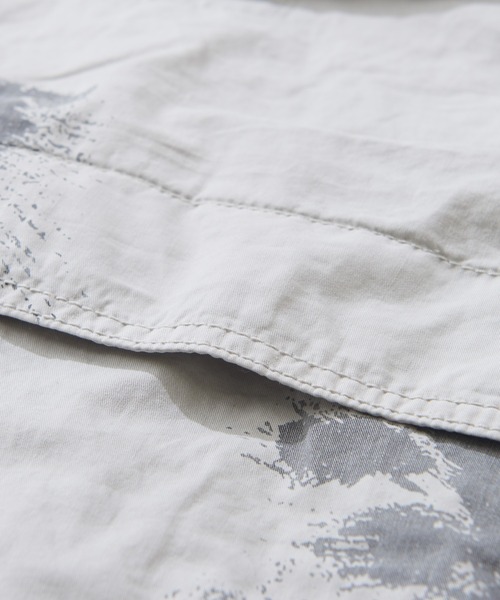 TOBILA（トビラ）の「オーバーダイミリタリーパーカージャケットユニセックス（ミリタリージャケット・レディース・ライトグレー/カーキ/ネイビー・M）」の14枚目の写真