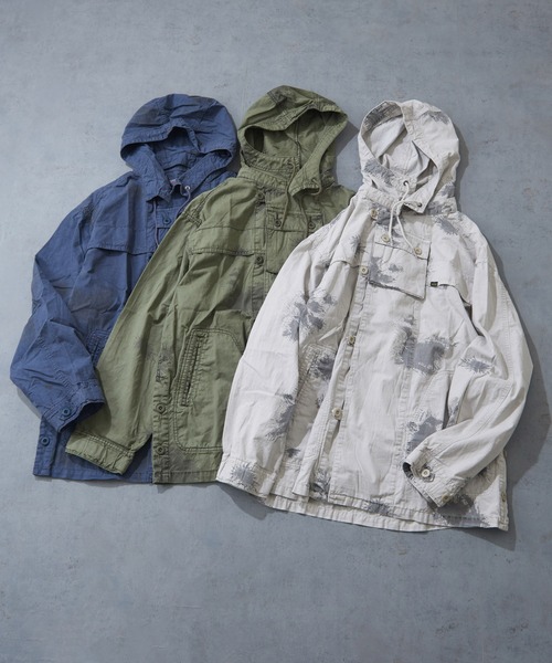 TOBILA（トビラ）の「オーバーダイミリタリーパーカージャケットユニセックス（ミリタリージャケット・レディース・ライトグレー/カーキ/ネイビー・M）」の11枚目の写真