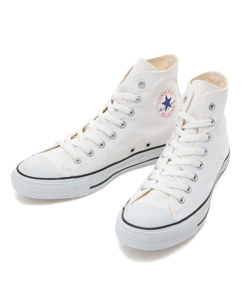 CONVERSE(コンバース)の「CONVERSE コンバース キャンバス オール スター カラーズ ハイ / CANVAS ALL STAR COLORS HI(スニーカー・レディース・ホワイト/ブラック・24.0cm/29.0cm/26.0cm/27.0cm/25.5cm/26.5cm/27.5cm/28.0cm/25.0cm/24.5cm/23.0cm/23.5cm/22.5cm/22.0cm)」の5枚目の写真