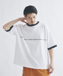 JOURNAL STANDARD | 【LOGAN×JOURNAL STANDARD】別注 ワイドシルエット リンガーTシャツ(Tシャツ/カットソー)