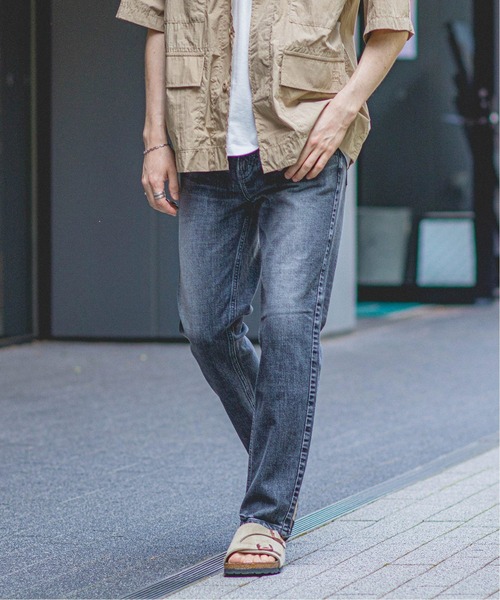 upperhights（アッパーハイツ）の「【upper hights for EDIFICE】別注 THE NINETY'S(TITANIUM)（デニムパンツ・メンズ・ブラック系その他・32/30/31/33/28/29）」の21枚目の写真