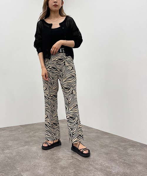 apres jour mignon（アプレジュールミニョン）の「メッシュカーディガン＋キャミＳＥＴ【ZOZOTOWN限定アイテム】（カーディガン/ボレロ・レディース・グリーン/パープル/ブラック/アイボリー・X-LARGE/フリー）」の16枚目の写真