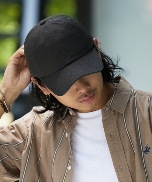 United Athle（ユナイテッドアスレ）の「【United Athle】cotton twill low cap / コットンツイル ローキャップ 9670（キャップ・レディース・ブラック/ネイビー/オリーブ/ホワイト/ブルー/スミクロ/サンドベージュ/グリーン/キャメル/アイボリー/ライトベージュ/スモークピンク/モーブ系/インディゴブルー・FREE）」の3枚目の写真