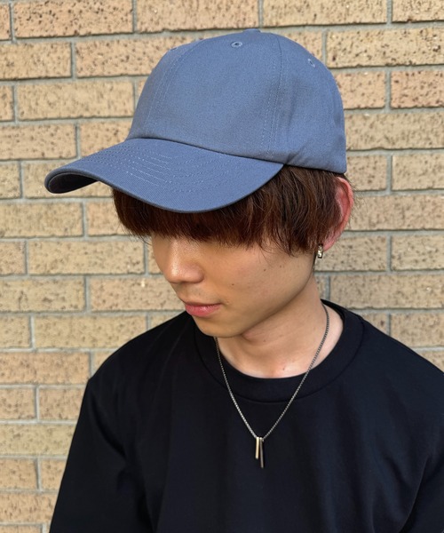 United Athle（ユナイテッドアスレ）の「【United Athle】cotton twill low cap / コットンツイル ローキャップ 9670（キャップ・レディース・ブラック/ネイビー/オリーブ/ホワイト/ブルー/スミクロ/サンドベージュ/グリーン/キャメル/アイボリー/ライトベージュ/スモークピンク/モーブ系/インディゴブルー・FREE）」の11枚目の写真