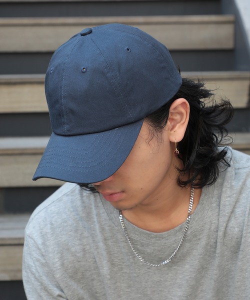 United Athle（ユナイテッドアスレ）の「【United Athle】cotton twill low cap / コットンツイル ローキャップ 9670（キャップ・レディース・ブラック/ネイビー/オリーブ/ホワイト/ブルー/スミクロ/サンドベージュ/グリーン/キャメル/アイボリー/ライトベージュ/スモークピンク/モーブ系/インディゴブルー・FREE）」の18枚目の写真