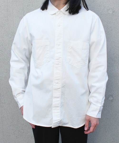 【セール】【yield select apparel】フェイクプルオーバー ラウンドシャツ 15-101（シャツ/ブラウス）｜yield（イールド）