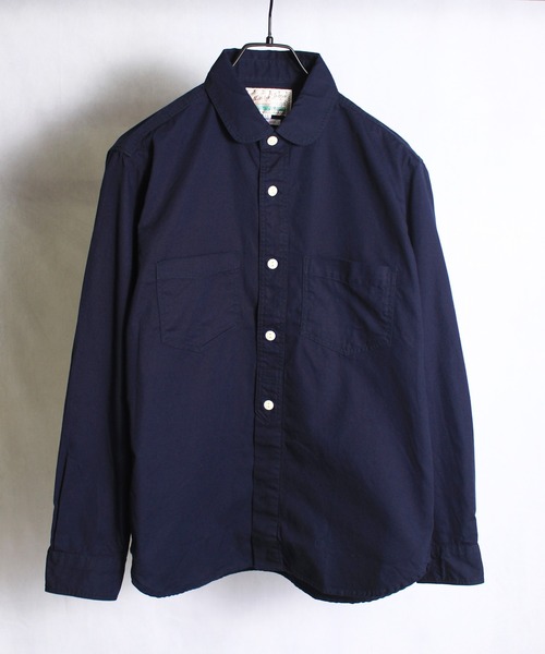 【セール】【yield select apparel】フェイクプルオーバー ラウンドシャツ 15-101（シャツ/ブラウス）｜yield（イールド）