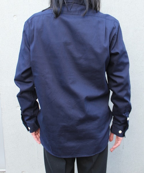 【セール】【yield select apparel】フェイクプルオーバー ラウンドシャツ 15-101（シャツ/ブラウス）｜yield（イールド）