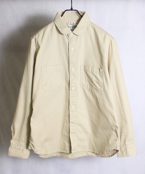 【セール】【yield select apparel】フェイクプルオーバー ラウンドシャツ 15-101（シャツ/ブラウス）｜yield（イールド）