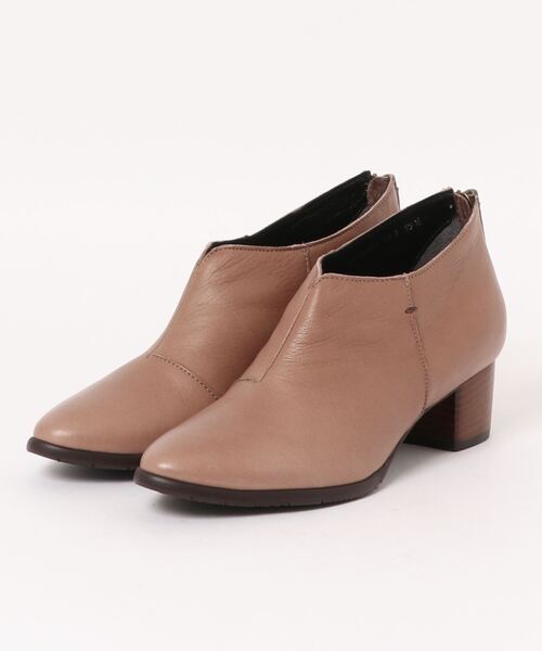 cava cava(サヴァサヴァ)の「【撥水・防滑】バックジップブーティ -3720411(パンプス・レディース・ブラック/グレイッシュベージュ/アイボリー/ダークブラウン・24.0cm/23.5cm/24.5cm/23.0cm/22.5cm)」の12枚目の写真