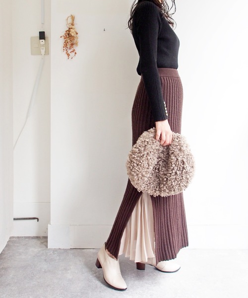 cava cava(サヴァサヴァ)の「【撥水・防滑】バックジップブーティ -3720411(パンプス・レディース・ブラック/グレイッシュベージュ/アイボリー/ダークブラウン・24.0cm/23.5cm/24.5cm/23.0cm/22.5cm)」の14枚目の写真