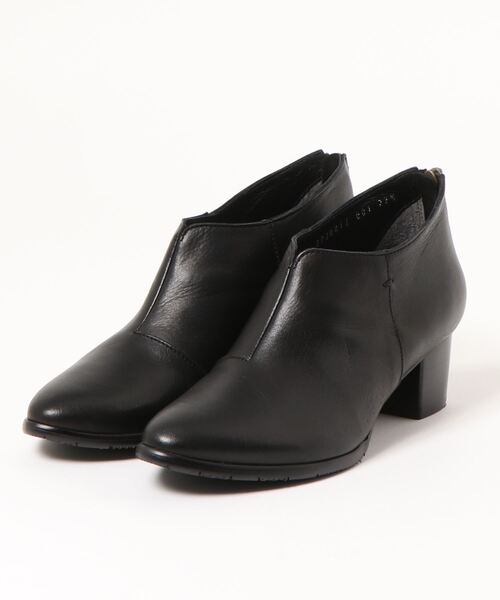 cava cava(サヴァサヴァ)の「【撥水・防滑】バックジップブーティ -3720411(パンプス・レディース・ブラック/グレイッシュベージュ/アイボリー/ダークブラウン・24.0cm/23.5cm/24.5cm/23.0cm/22.5cm)」の16枚目の写真