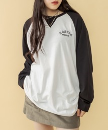 RASVOA | ＡＴＨＬＥＴＩＣラグランロンＴ(Tシャツ/カットソー)