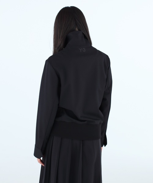 Y-3(ワイスリー)の「W CLASSIC REFINED WOOL STRETCH TRACK JACKET(ジャージ・レディース・ブラック・SMALL/MEDIUM/X-SMALL/XX-SMALL)」の4枚目の写真