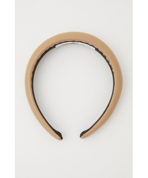 SLY(スライ)の「VEGAN LEATHER HEAD BAND ヴィーガンレザー カチューシャ(カチューシャ・レディース・ブラウン/ベージュ/ブラック・FREE)」の21枚目の写真