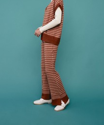 RETRO GIRL | 柄ジャガードニットパンツ(その他パンツ)