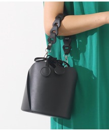 バケツ型巾着2WAYバッグ