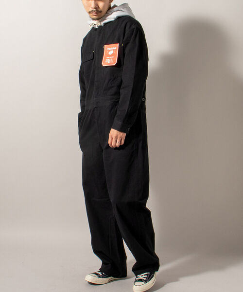 FREDY MAC(フレディーマック)の「【FREDYMAC "SUNDAY TOOLS WEAR"】ジャンプスーツ(つなぎ/オールインワン・メンズ・ブラック/ピンク・MEDIUM/LARGE)」の8枚目の写真