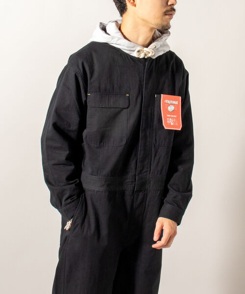 FREDY MAC(フレディーマック)の「【FREDYMAC "SUNDAY TOOLS WEAR"】ジャンプスーツ(つなぎ/オールインワン・メンズ・ブラック/ピンク・MEDIUM/LARGE)」の13枚目の写真