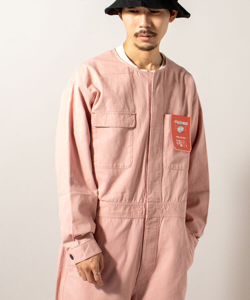 FREDY MAC(フレディーマック)の「【FREDYMAC "SUNDAY TOOLS WEAR"】ジャンプスーツ(つなぎ/オールインワン・メンズ・ブラック/ピンク・MEDIUM/LARGE)」の22枚目の写真