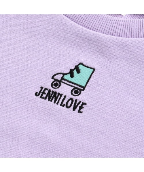 JENNI love(ジェニィラブ)の「デオドラントチビ刺繍トレーナー(スウェット・キッズ・ベージュ/ミント/ブラック/ラベンダー/グレー・140cm/150cm/160cm/130cm)」の18枚目の写真