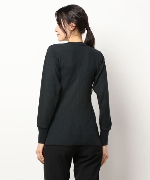 INDERA MILLS（インデラミルズ）の「Traditional Long Johns LS Shirt（Tシャツ/カットソー・レディース・ブラック/ヘザーグレー/ネイビー・L/M/XL/S）」の6枚目の写真