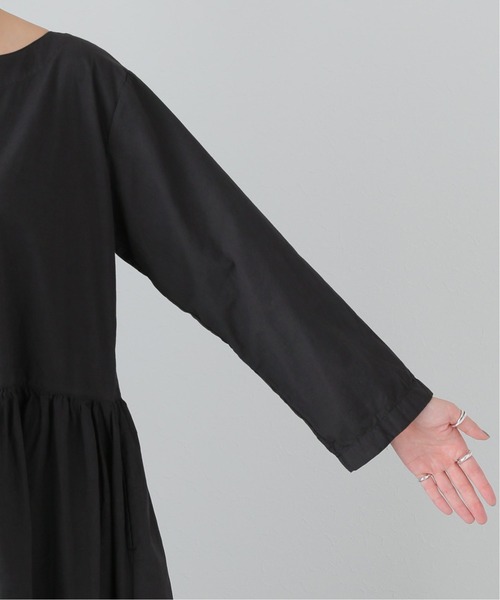 ARMEN(アーメン)の「《別注》【ARMEN】BOAT NECK L/S ONEPIECE SMU:ワンピース◆(ワンピース・レディース・ブラック/チャコールグレー・FREE)」の16枚目の写真