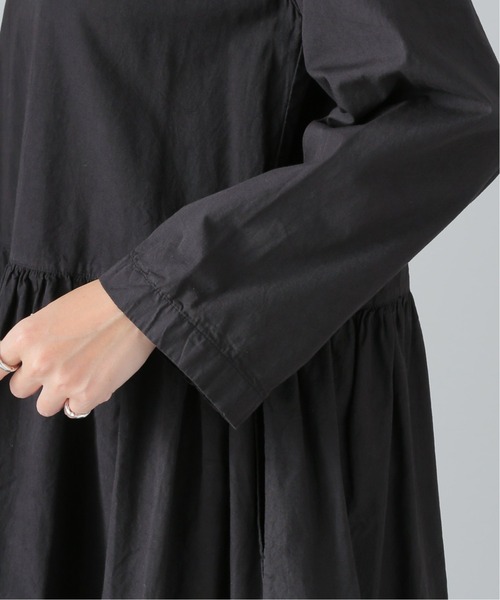 ARMEN(アーメン)の「《別注》【ARMEN】BOAT NECK L/S ONEPIECE SMU:ワンピース◆(ワンピース・レディース・ブラック/チャコールグレー・FREE)」の9枚目の写真