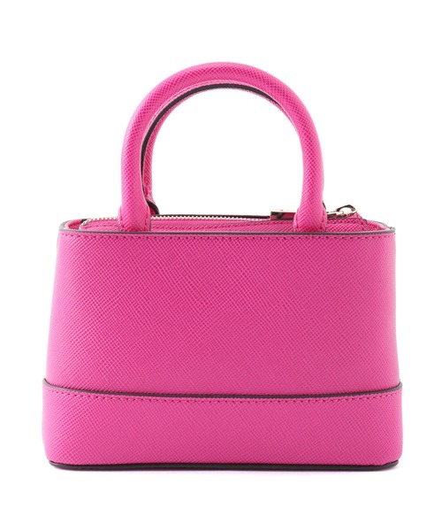 Guess(ゲス)の「CORDELIA Mini Satchel(ハンドバッグ・レディース・ブラック/バーガンディー/ベージュ/ピンク・ONE SIZE)」の11枚目の写真