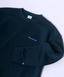 CONVERSE（コンバース）の「CONVERSE/コンバース オーバーサイズ Wカノコ ワンポイントスウェットトレーナー（スウェット・メンズ）」
