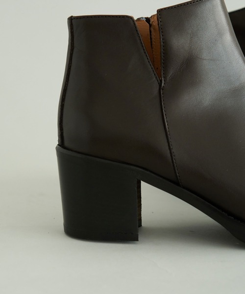 note et silence （ノートエシロンス）の「◇【 AMB100貨 】CORSO ROMA OX FORD ショートブーツ（ブーツ・レディース・ブラック/ダークブラウン・39/37/38）」の17枚目の写真