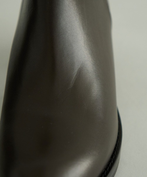 note et silence （ノートエシロンス）の「◇【 AMB100貨 】CORSO ROMA OX FORD ショートブーツ（ブーツ・レディース・ブラック/ダークブラウン・39/37/38）」の21枚目の写真