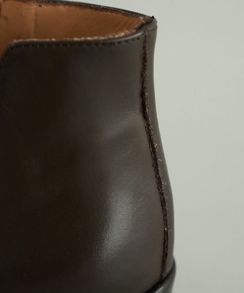 note et silence （ノートエシロンス）の「◇【 AMB100貨 】CORSO ROMA OX FORD ショートブーツ（ブーツ・レディース・ブラック/ダークブラウン・39/37/38）」の22枚目の写真