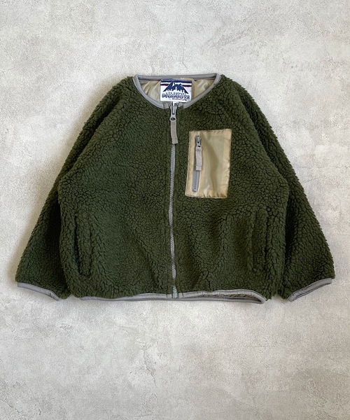 Life Support Products(ライフサポートプロダクツ)の「ボアジャケット(80~160cm)(その他アウター・キッズ・ブラック/ブラウン/ピンク/ブルー/カーキ/アイボリー・90/100/110/120/80/130/95/140/150/160)」の15枚目の写真