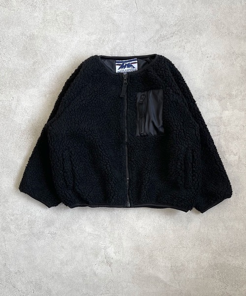 Life Support Products(ライフサポートプロダクツ)の「ボアジャケット(80~160cm)(その他アウター・キッズ・ブラック/ブラウン/ピンク/ブルー/カーキ/アイボリー・90/100/110/120/80/130/95/140/150/160)」の11枚目の写真