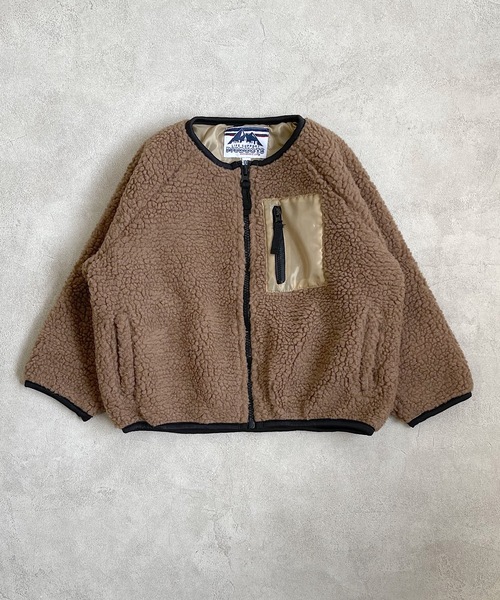 Life Support Products(ライフサポートプロダクツ)の「ボアジャケット(80~160cm)(その他アウター・キッズ・ブラック/ブラウン/ピンク/ブルー/カーキ/アイボリー・90/100/110/120/80/130/95/140/150/160)」の13枚目の写真