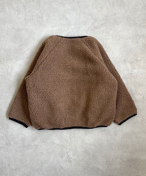 Life Support Products(ライフサポートプロダクツ)の「ボアジャケット(80~160cm)(その他アウター・キッズ・ブラック/ブラウン/ピンク/ブルー/カーキ/アイボリー・90/100/110/120/80/130/95/140/150/160)」の14枚目の写真