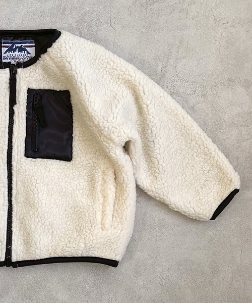 Life Support Products(ライフサポートプロダクツ)の「ボアジャケット(80~160cm)(その他アウター・キッズ・ブラック/ブラウン/ピンク/ブルー/カーキ/アイボリー・90/100/110/120/80/130/95/140/150/160)」の22枚目の写真