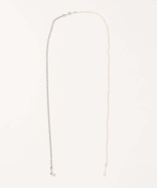 DouDou（ドゥドゥ）の「淡水パール×チェーンネックレス（ネックレス・レディース・ゴールド/シルバー・FREE）」の8枚目の写真