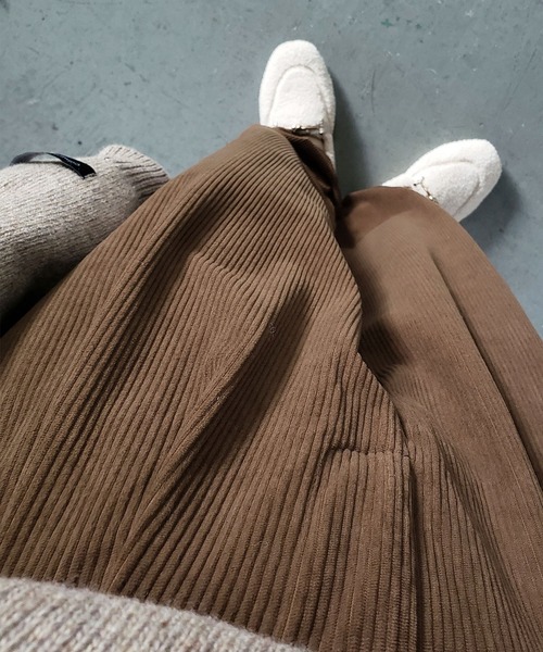 me+em select（ミームセレクト）の「ツータックバルーンコーデュロイパンツ【数量限定販売】（その他パンツ・レディース・ブラック/ブラウン/グリーン/アイボリー・MEDIUM/LARGE）」の15枚目の写真