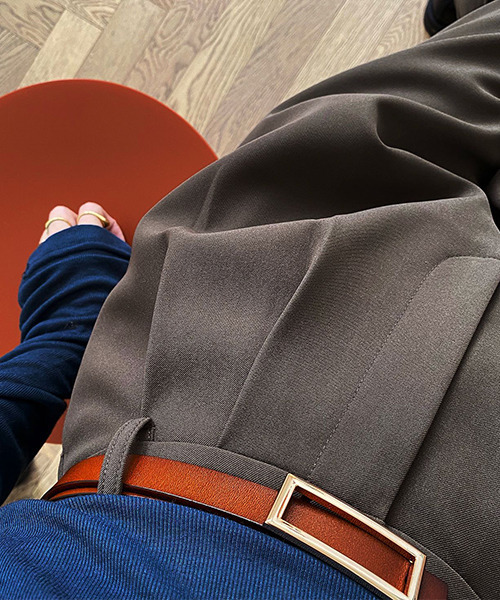 c.u.l（シーユーエル）の「【c.u.l:w】ハイウエストタックショートパンツ culw129（その他パンツ・レディース・ブラウン/ブラック/ブルーグレー・M/L）」の16枚目の写真