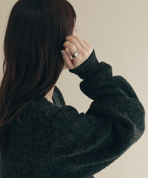 SMELLY（スメリー）の「ニュアンスワイドリング（リング・レディース・ゴールド・-）」の3枚目の写真